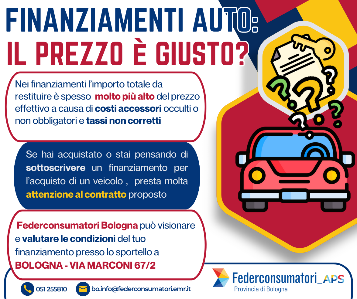 Al momento stai visualizzando Hai acquistato l’auto con un finanziamento? ATTENZIONE AL COSTO FINALE!