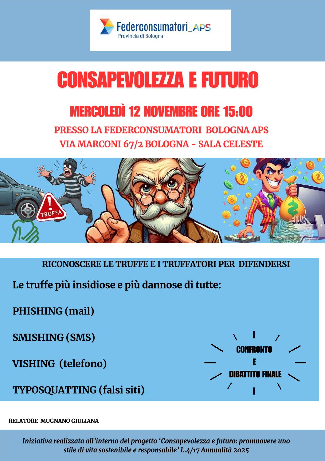 Al momento stai visualizzando Quinto incontro “CONSAPEVOLEZZA E FUTURO”