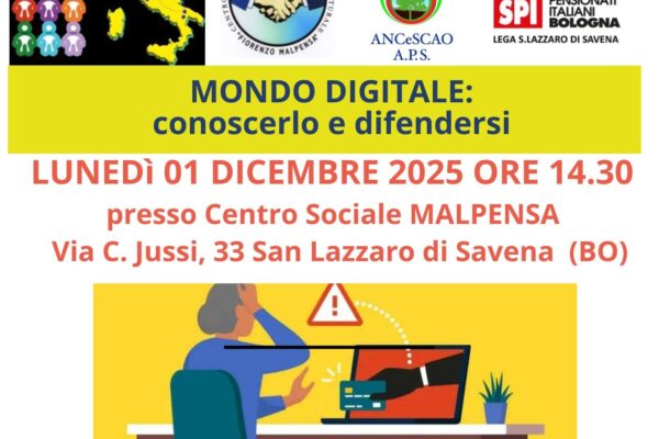 Iniziativa MONDO DIGITALE San Lazzaro di S. (parte 2)