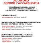 Incontro “Al Lavoro contro l’Azzardopatia”