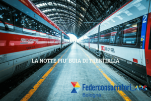 Trasporti: la notte più buia di Trenitalia. A causa di un investimento nei pressi di Ariano Irpino passeggeri bloccati e abbandonati a sé stessi per oltre 6 ore.